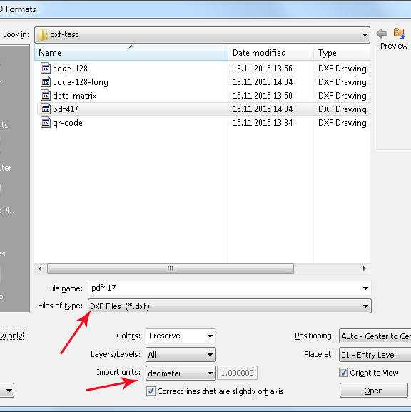 Loading an external drawing in Revit