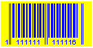 Changing color of the barcode