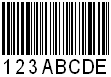 CODE-128 barcode in SSRS